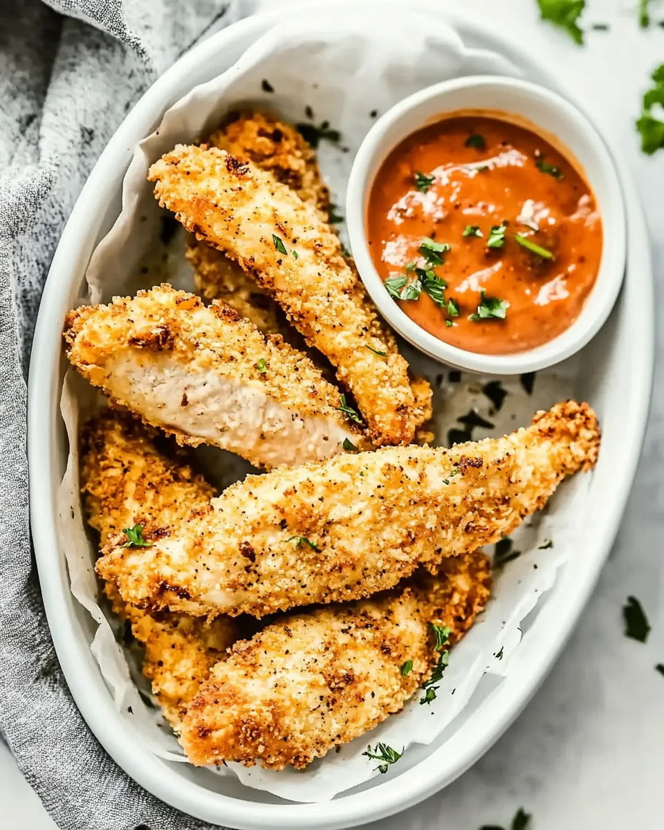 Easy Air Fryer Chicken Tenders recipe photo