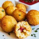 Homemade Air Fryer Mac And Cheese Balls (Premade OR Frozen) recipe photo