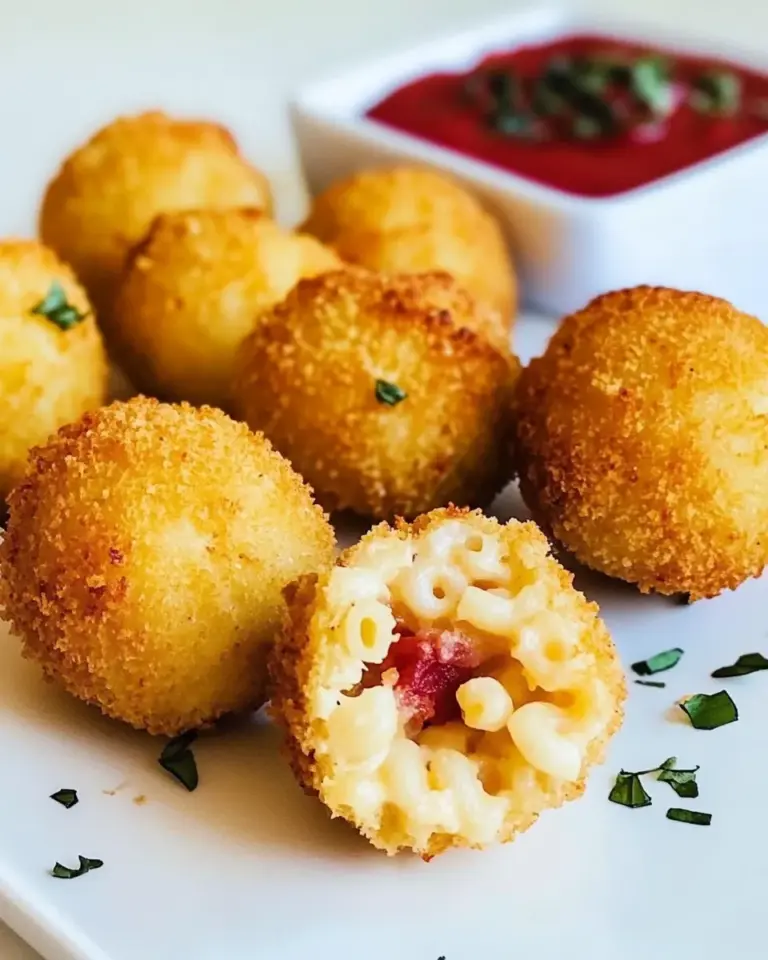 Homemade Air Fryer Mac And Cheese Balls (Premade OR Frozen) recipe photo