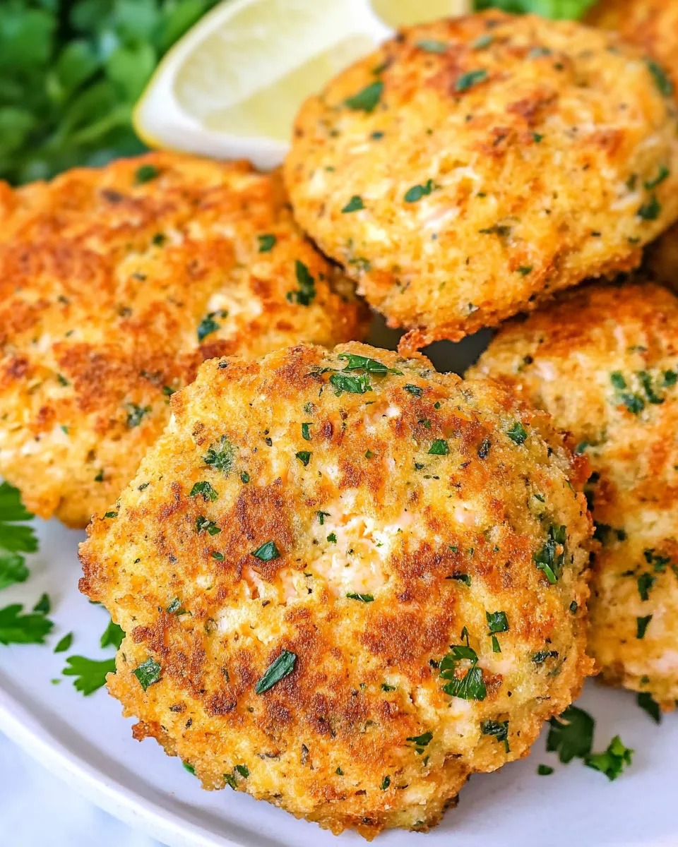 Homemade Air Fryer Salmon Cakes photo