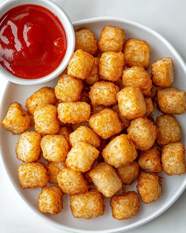 Homemade Air Fryer Tater Tots recipe photo
