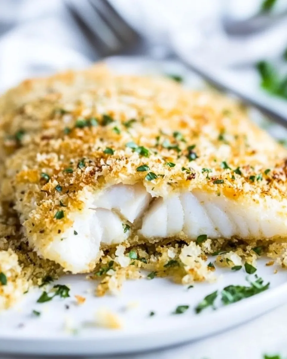 Homemade Baked Breaded Tilapia Recipe photo