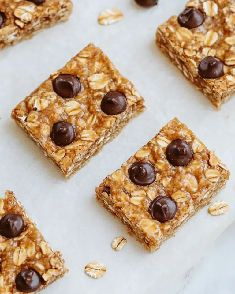 Homemade Baked Oatmeal Breakfast Bars photo