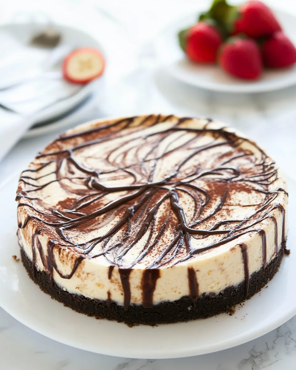Classic Banana Split Cheesecake dish photo