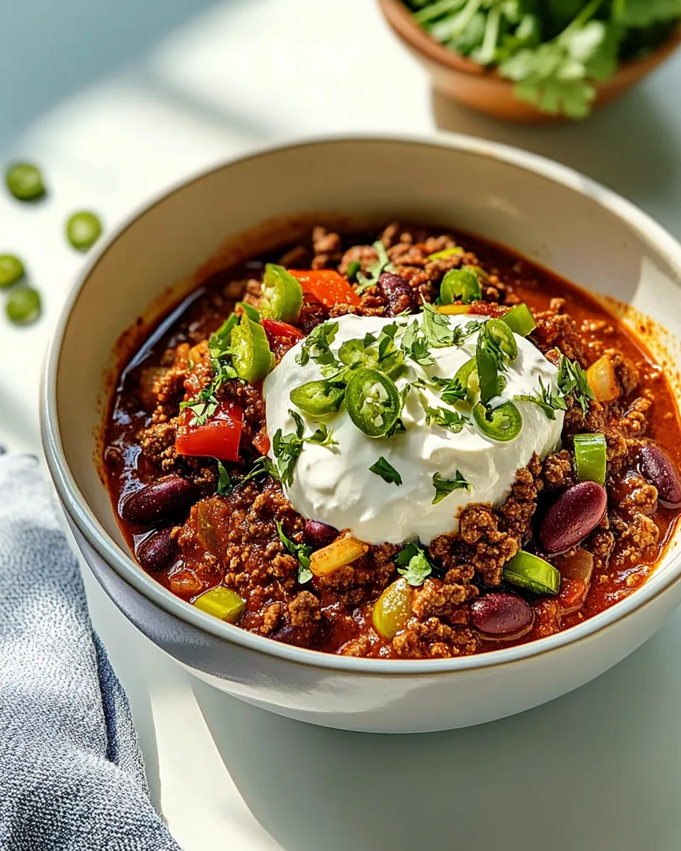 Homemade Beef Chili recipe photo