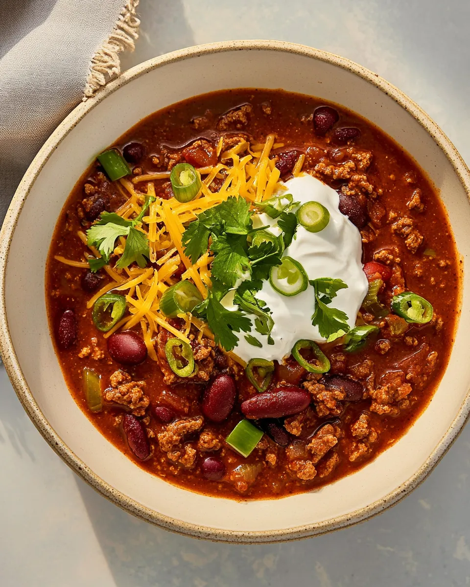 Classic Beef Chili dish photo