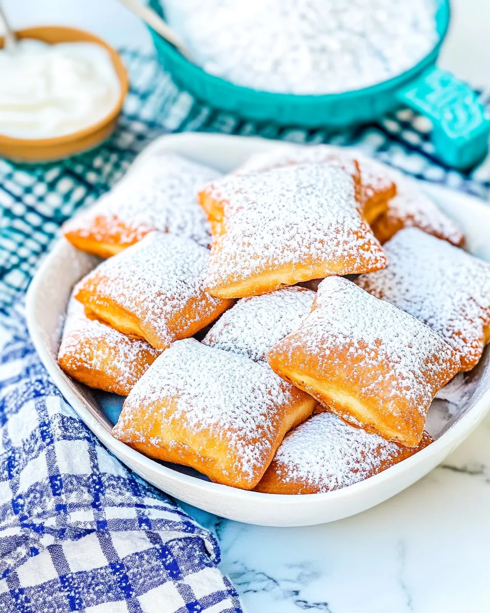 Homemade Beignet Recipe photo