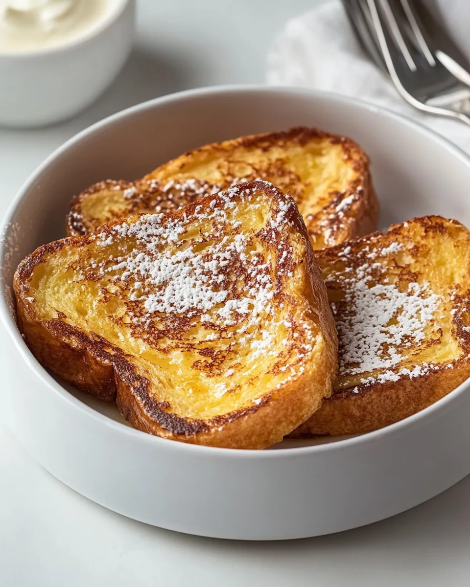 Easy Best French Toast Recipe (Pain Perdu) dish photo