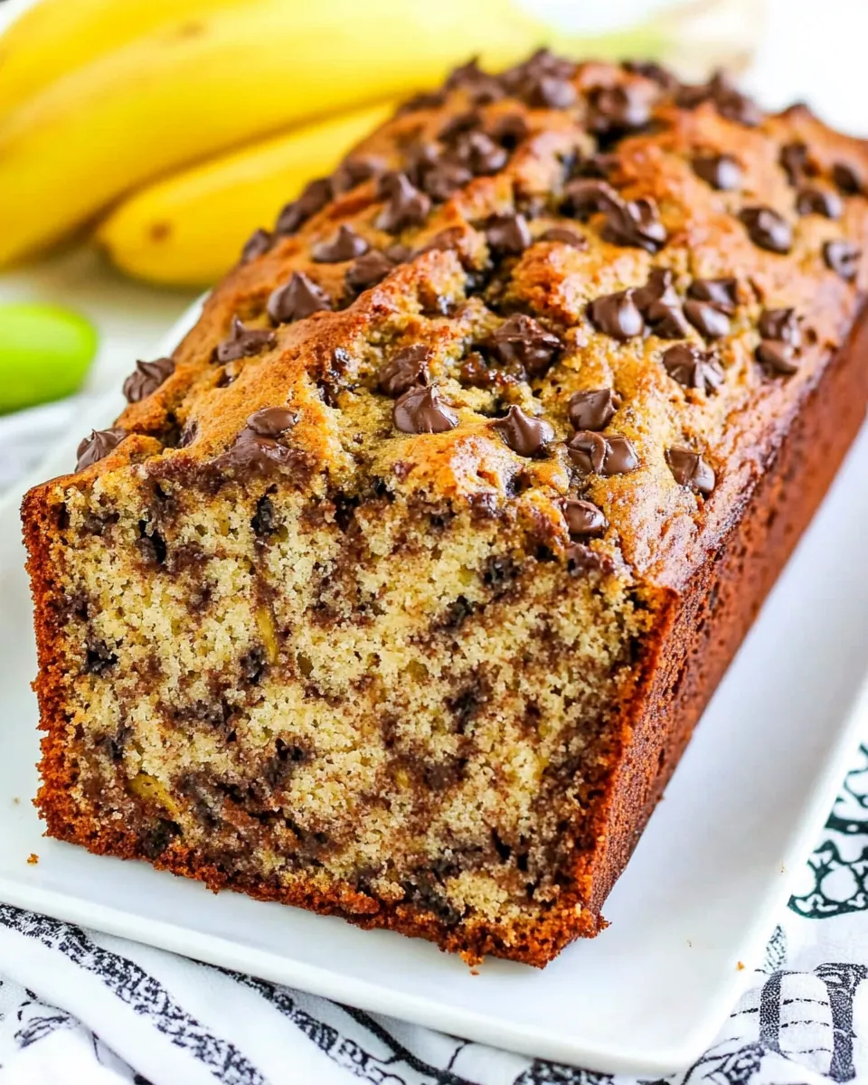 Delicious Betty Crocker Banana Bread plate image