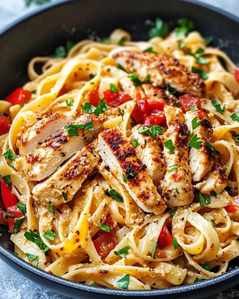 Homemade Cajun Chicken Pasta with Bell Peppers recipe photo