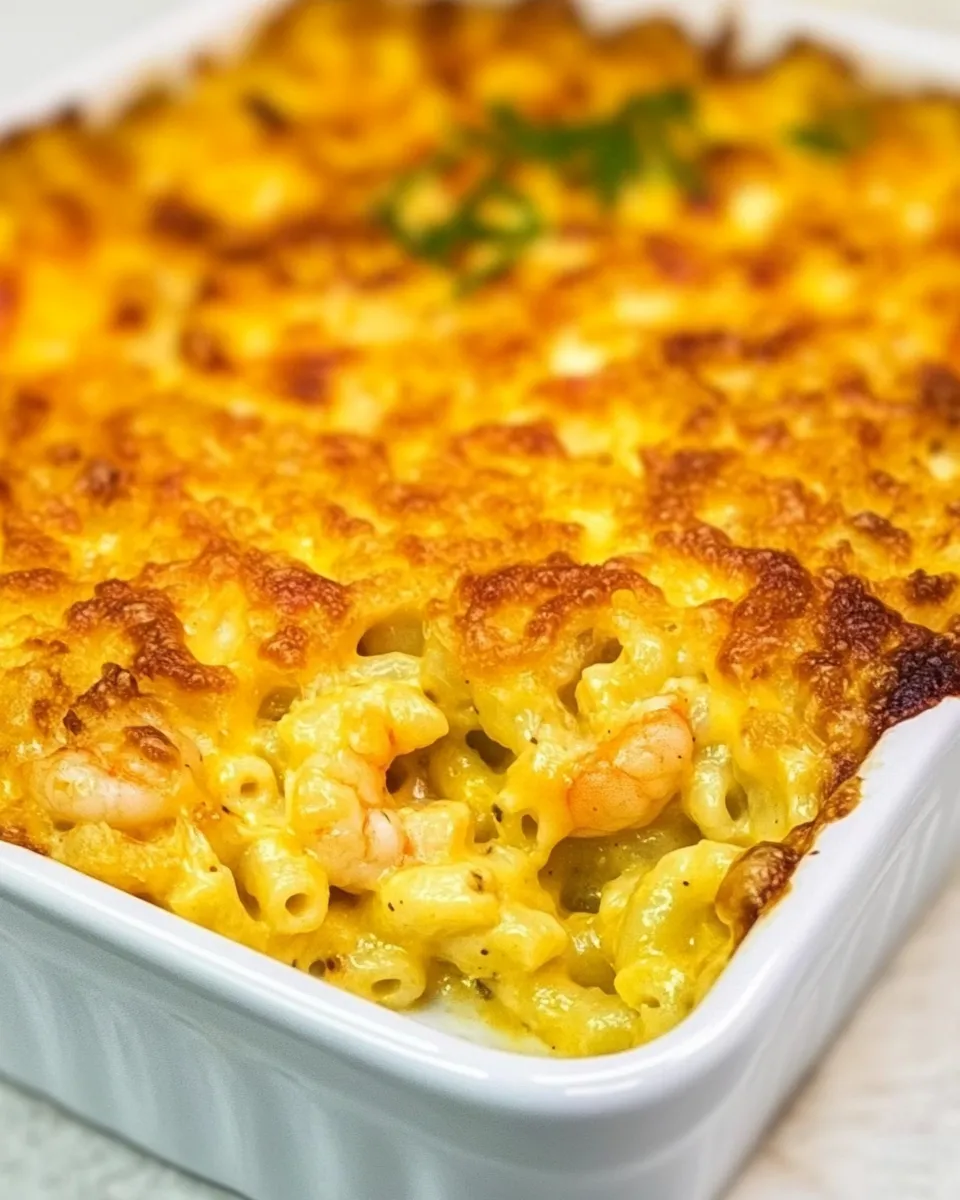 Homemade Cajun Shrimp and Crab Mac and Cheese recipe photo