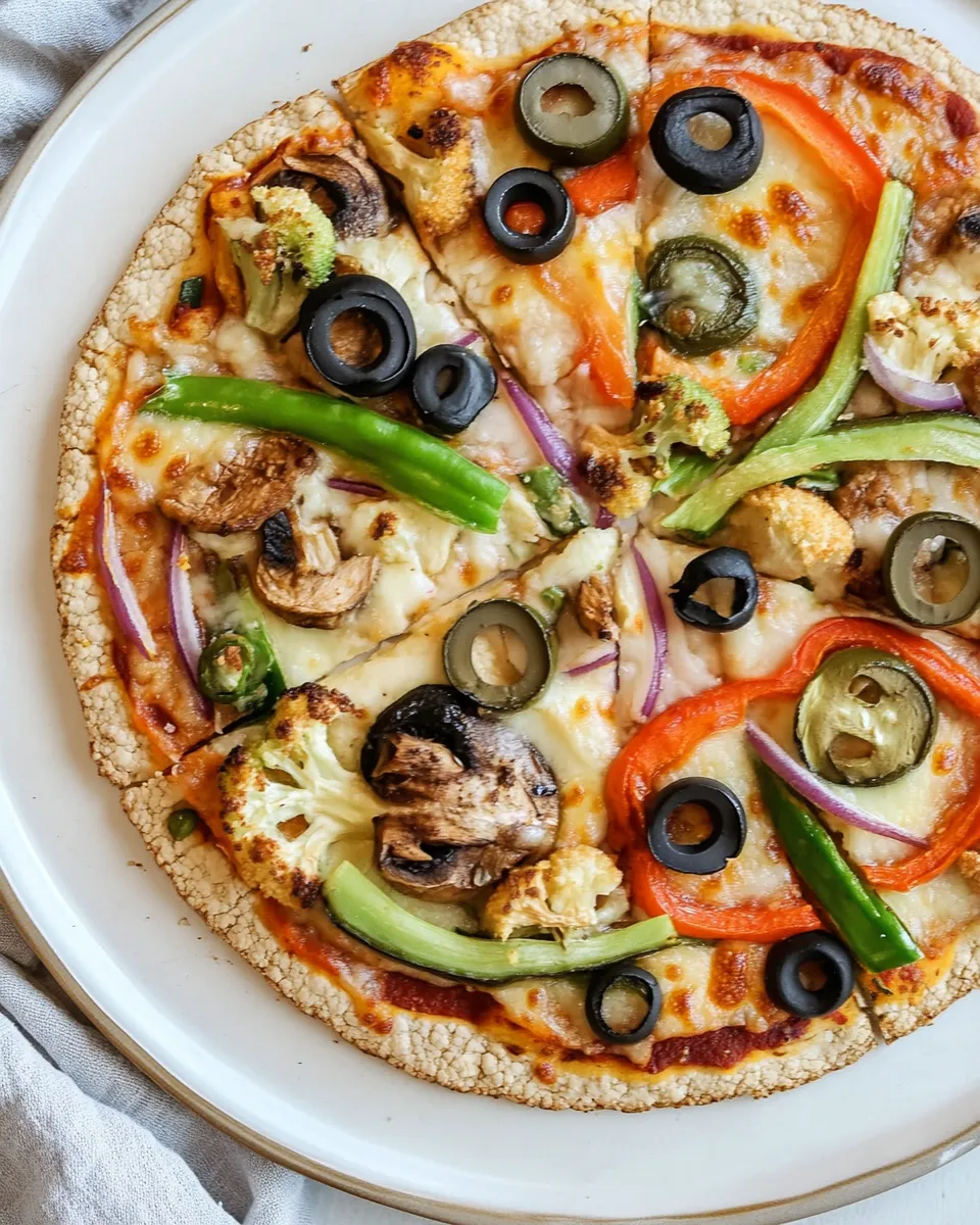 Easy Cauliflower Pizza recipe photo