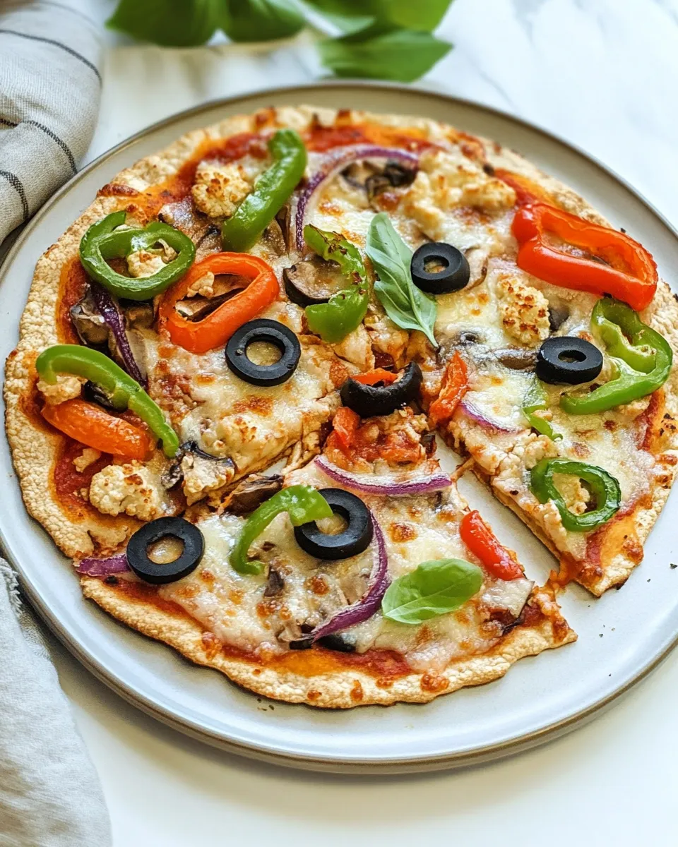 Delicious Cauliflower Pizza dish photo