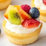 Homemade Cheesecake Sugar Cookie Cups (Fruit Pizza!) photo