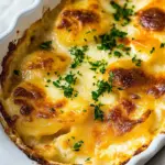 Homemade Cheesy Potato Gratin for Two recipe photo
