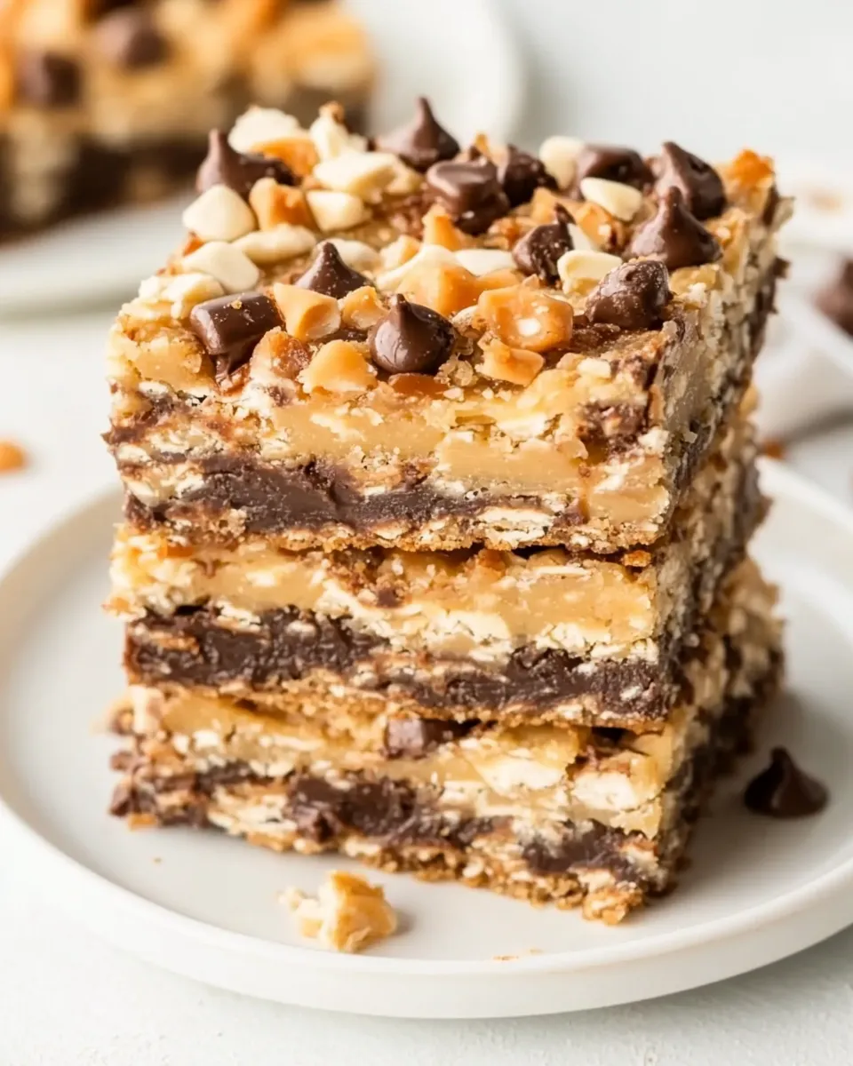 Homemade Chewy Gluten Free 7-Layer Bars photo