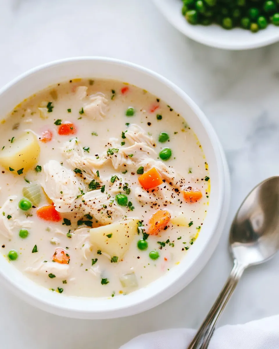 Homemade Chicken and Potato Soup recipe photo