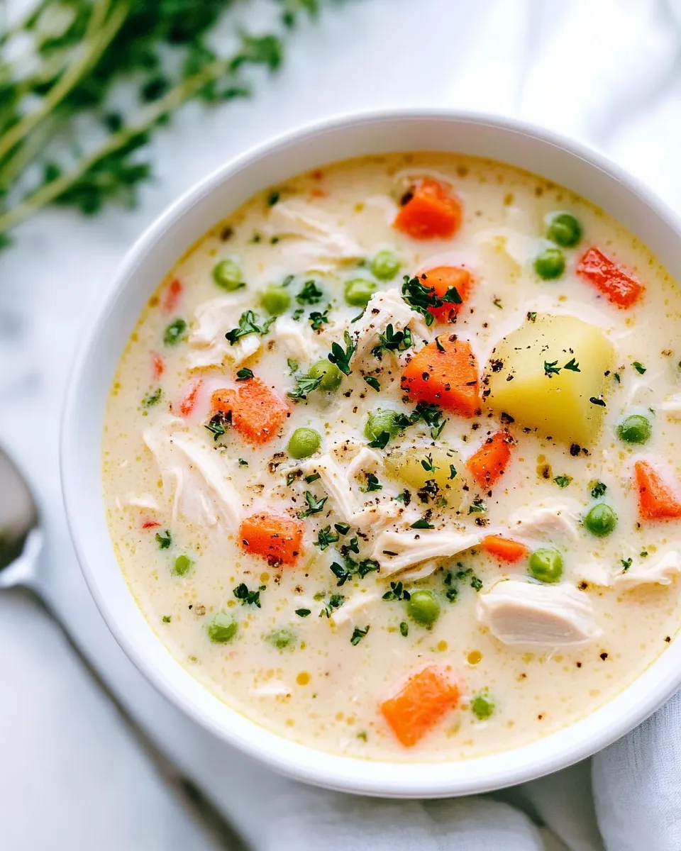 Delicious Chicken and Potato Soup picture