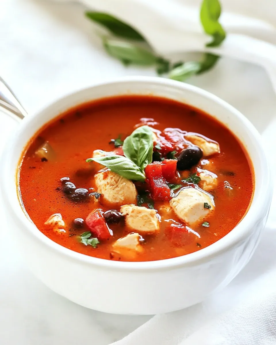 Delicious Chipotle Chicken Soup image