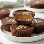 Homemade Chocolate Almond Butter Protein Cups photo