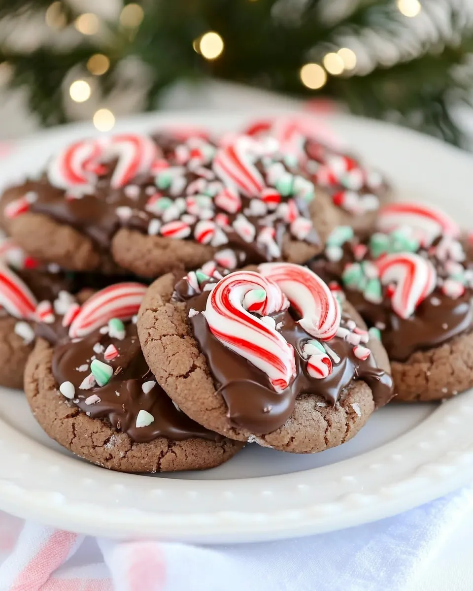 Delicious Chocolate Peppermint Cookies dish photo