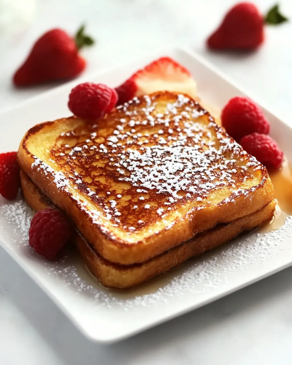 Quick Classic French Toast Recipe dish photo