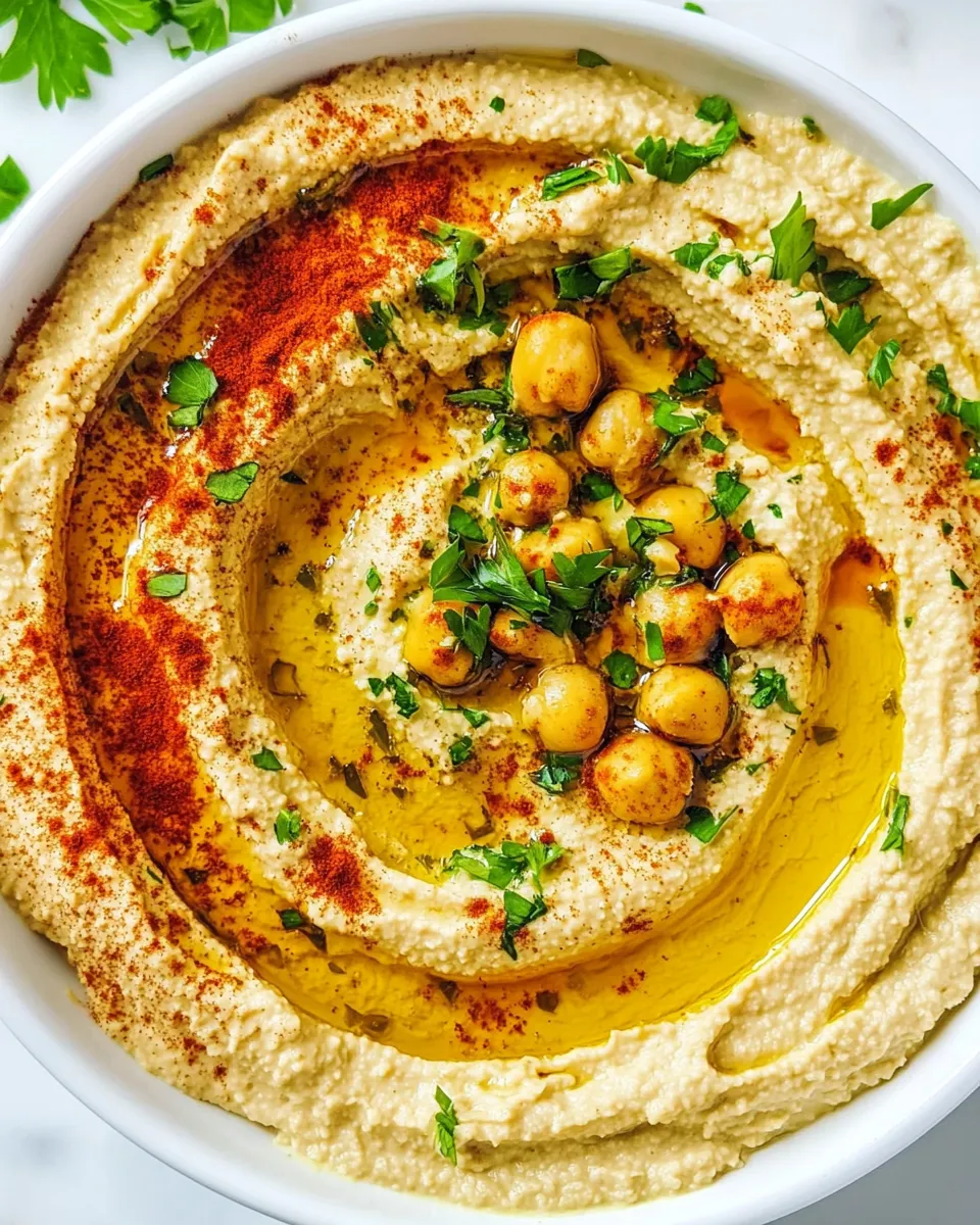 Homemade Classic Hummus photo