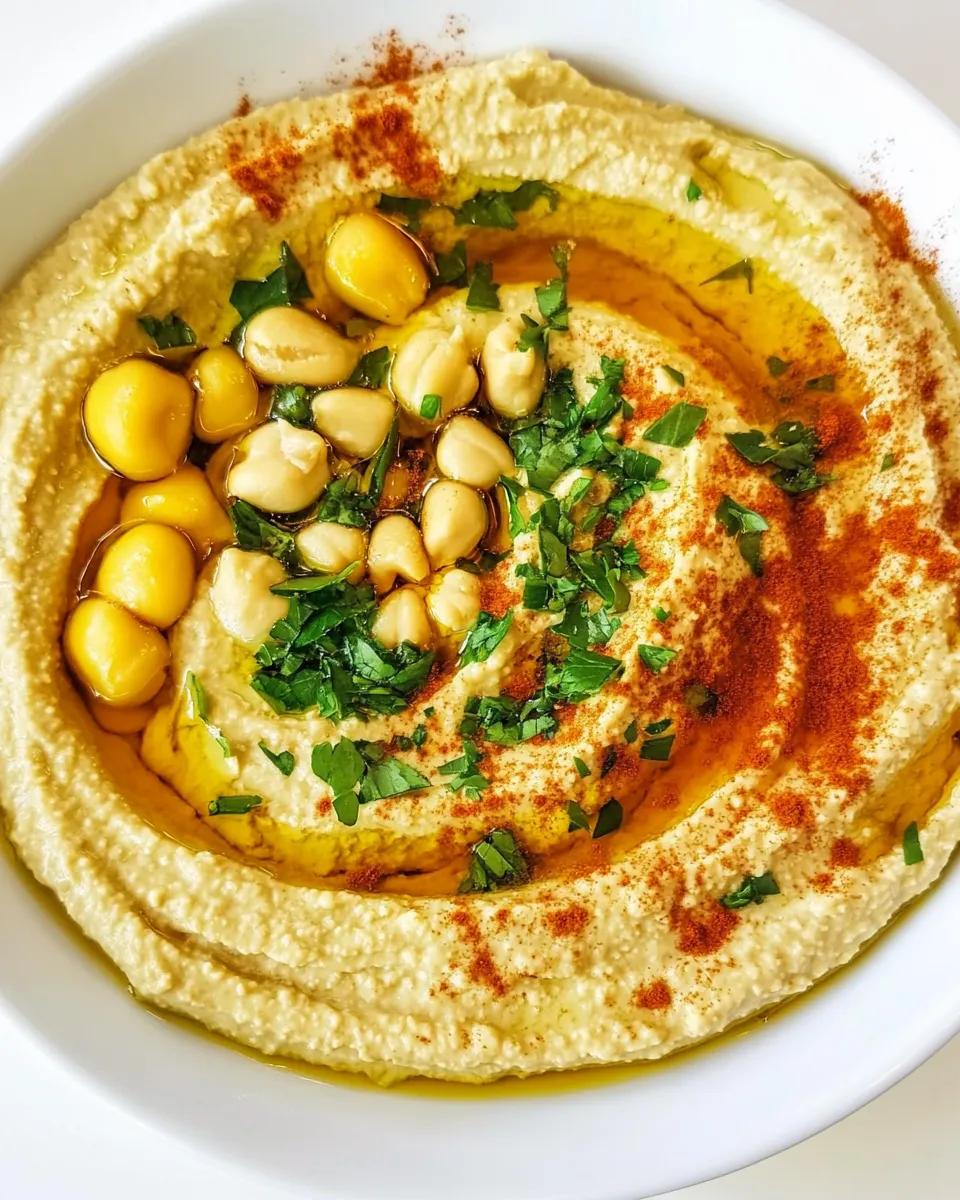 Delicious Classic Hummus recipe image