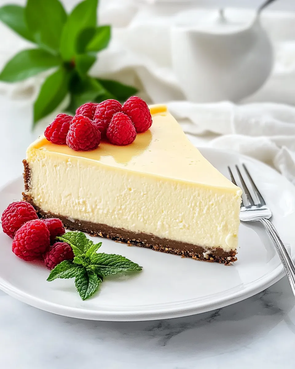 Homemade Classic New York Style Cheesecake: A Slice of Big Apple Heaven photo