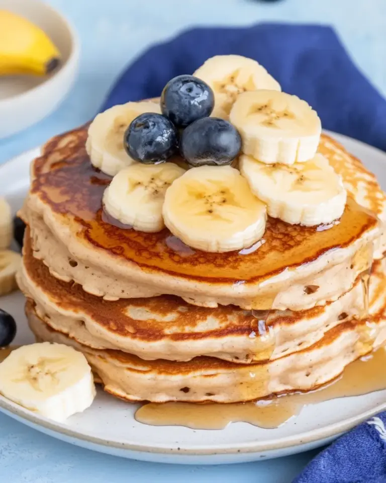 Homemade Coconut Flour Banana Pancakes recipe photo