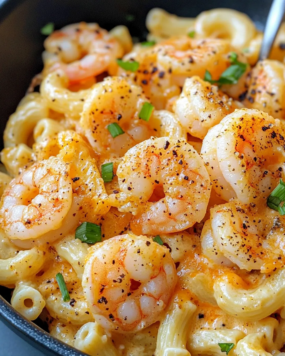 Homemade Creamy Shrimp Cajun Mac recipe photo
