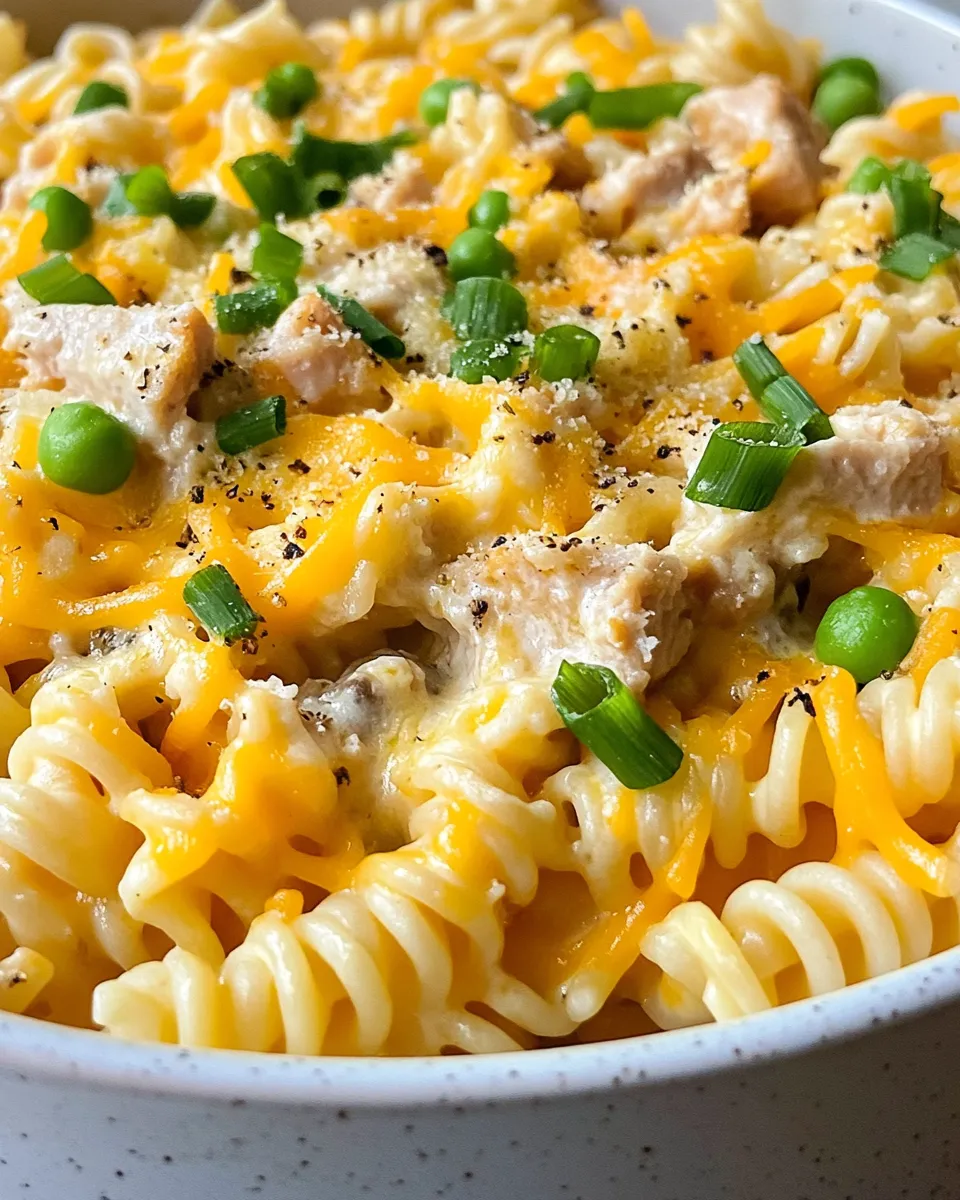 Classic Creamy Tuna Noodle Rotini dish photo
