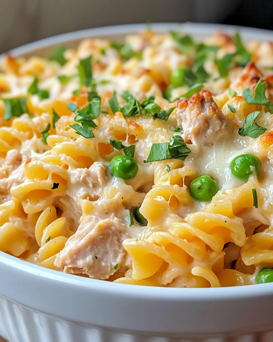 Delicious Creamy Tuna Noodle Rotini picture