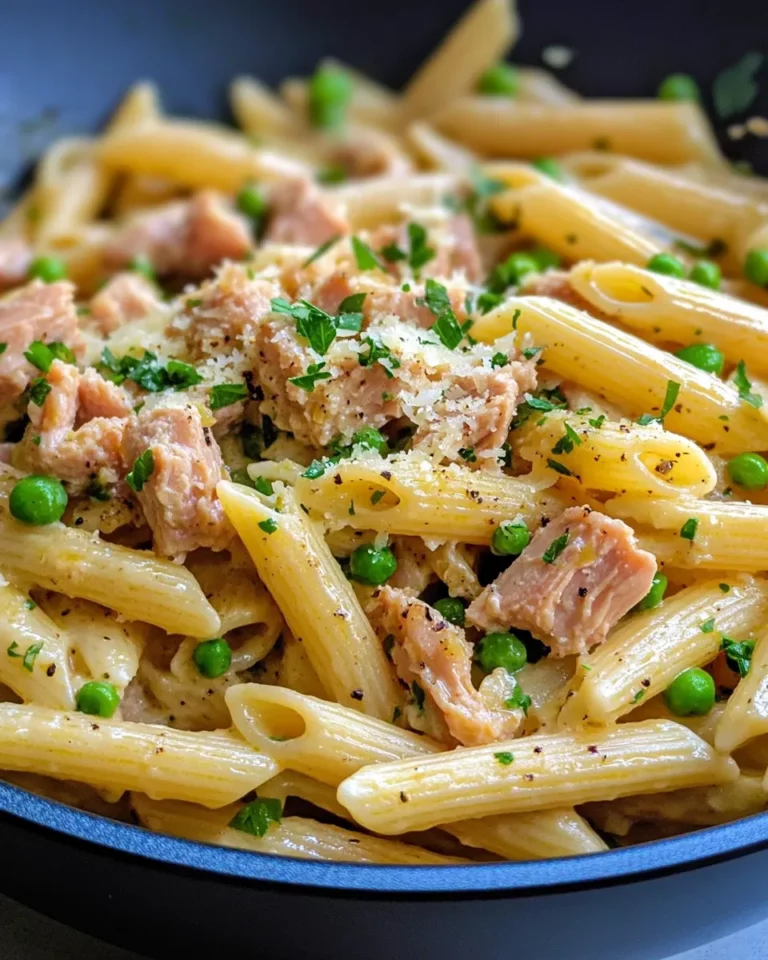 Homemade Creamy Tuna Pasta Skillet photo
