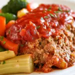 Homemade Crock Pot Meatloaf & Veggies photo