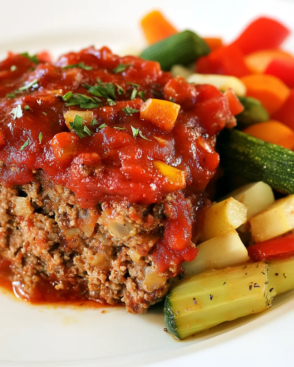 Delicious Crock Pot Meatloaf & Veggies dish photo