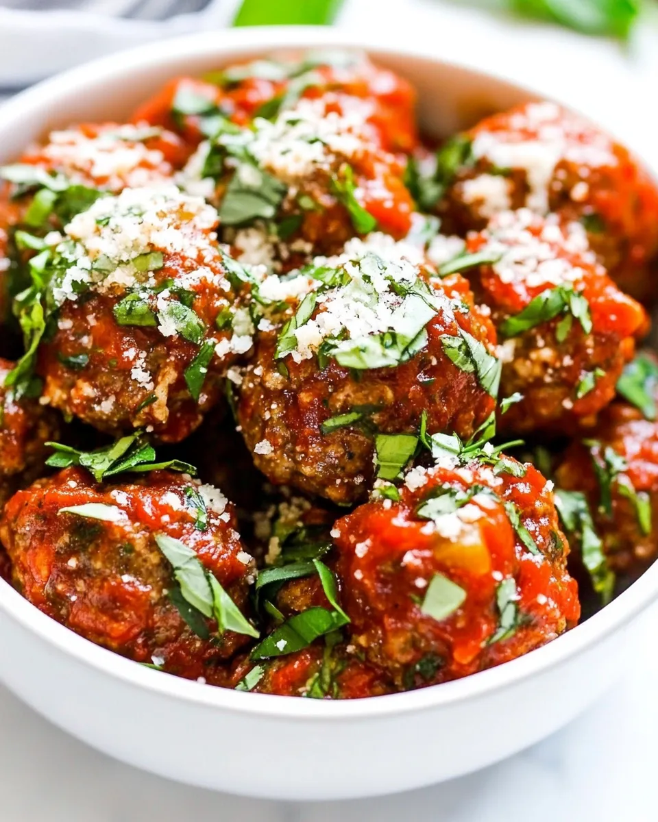 Delicious Crock Pot Turkey Meatballs plate image