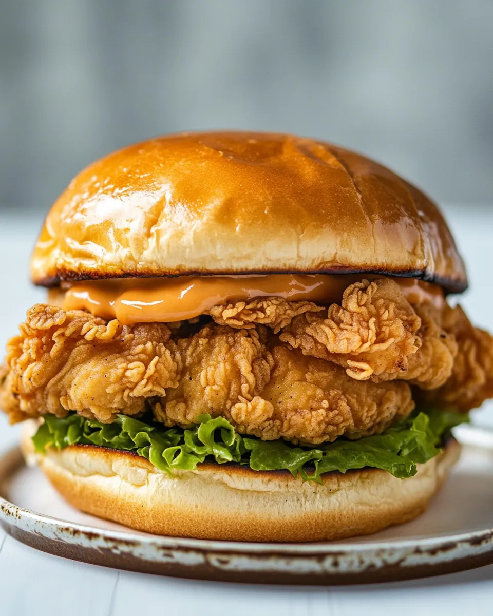 Classic DIY Popeyes Chicken Sandwich image