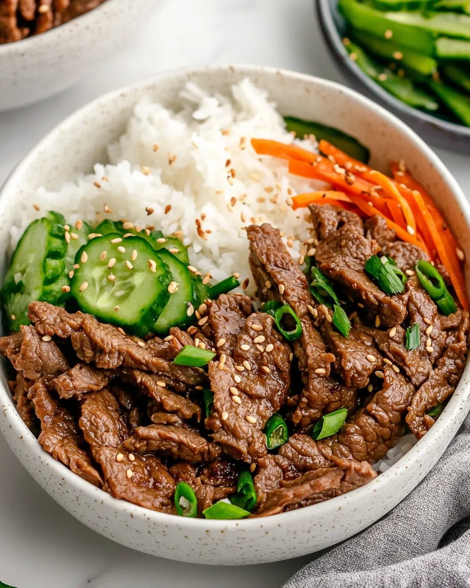 Classic Easy Beef Bulgogi Bowls image