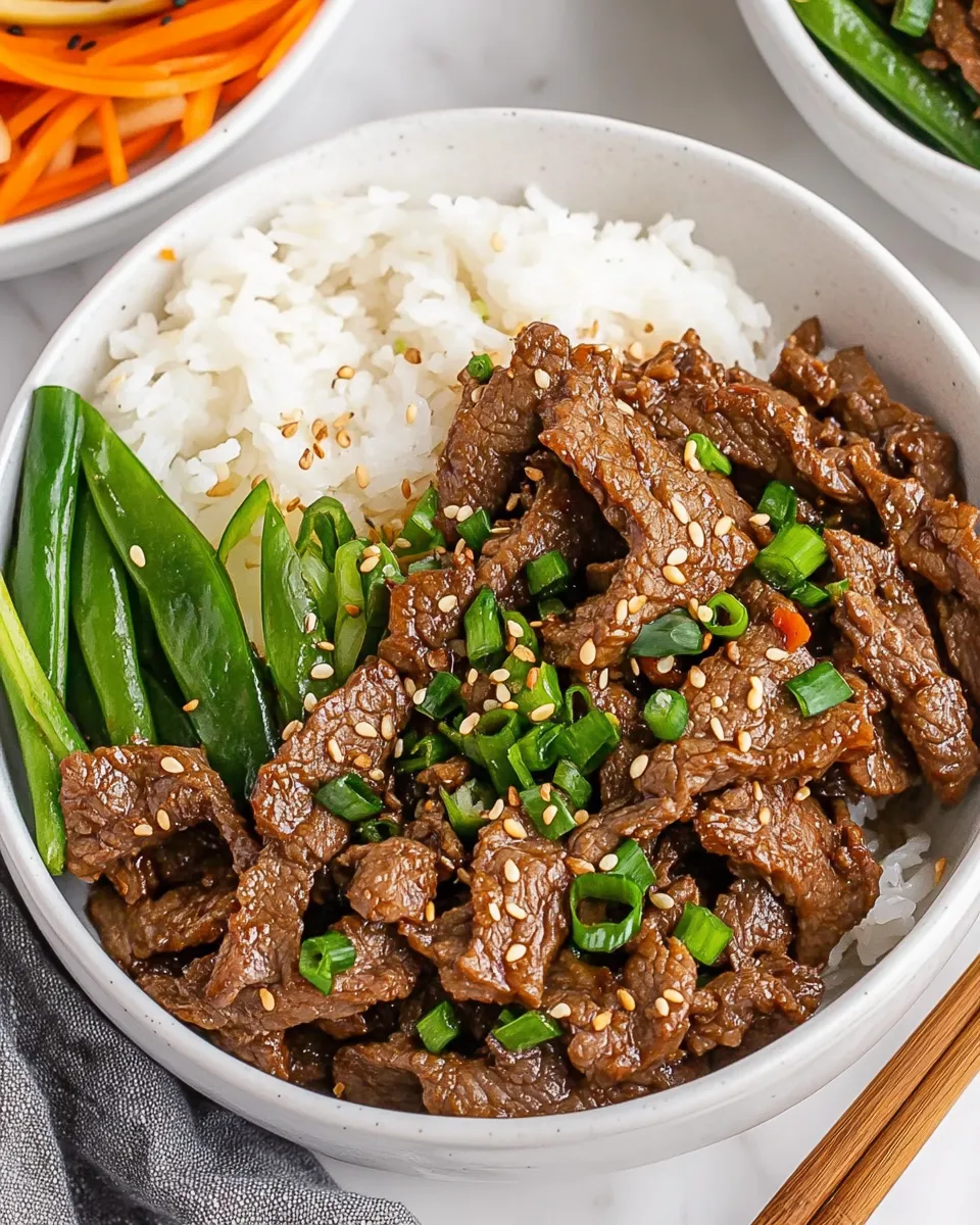 Delicious Easy Beef Bulgogi Bowls recipe photo