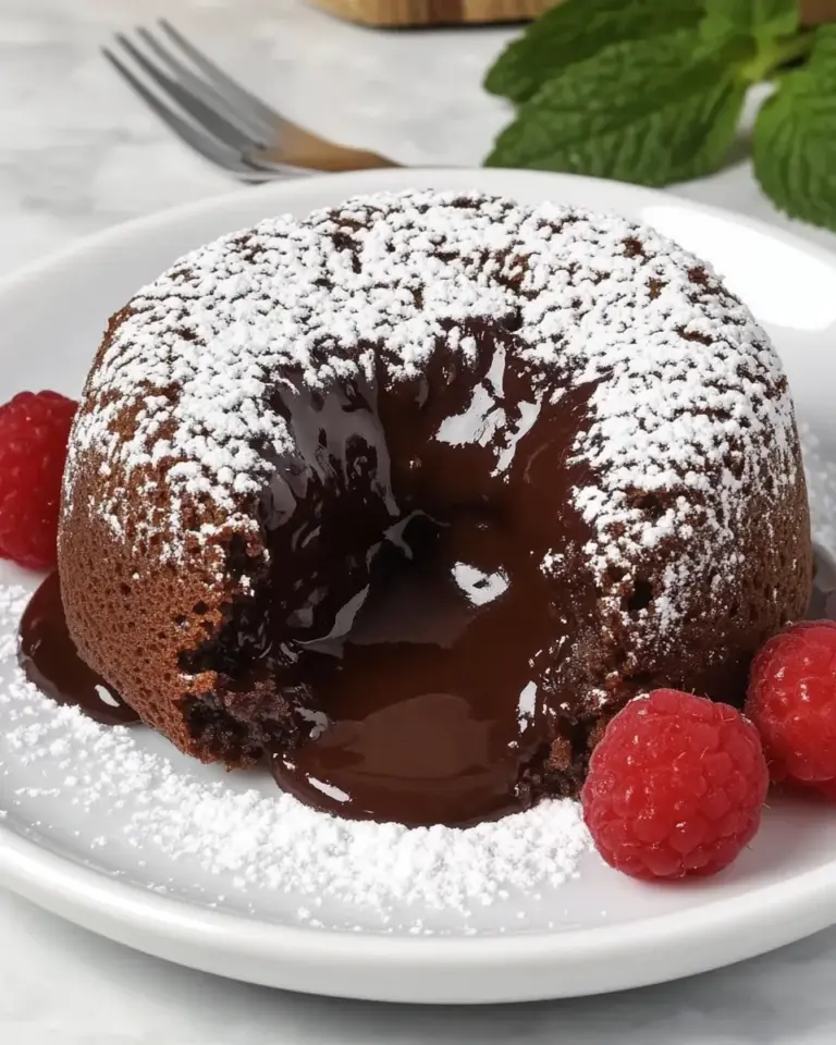 Homemade Easy Chocolate Molten Lava Cakes photo