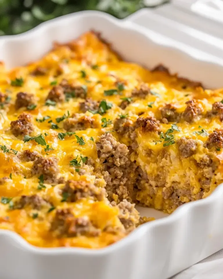 Homemade Easy Sausage Breakfast Casserole photo