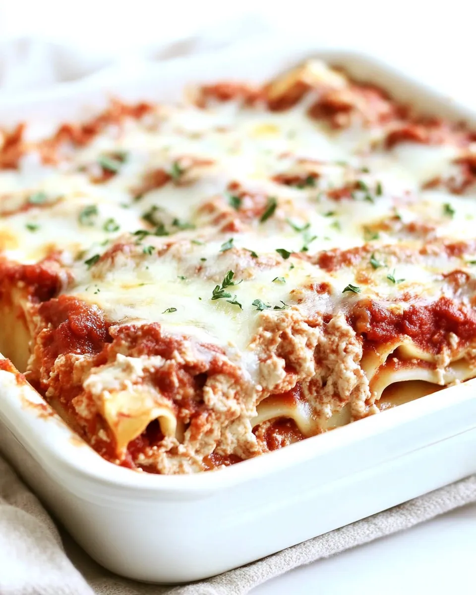 Easy Faux Lasagna recipe photo