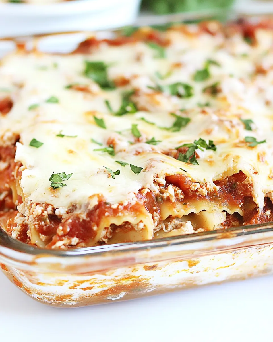 Delicious Faux Lasagna dish photo