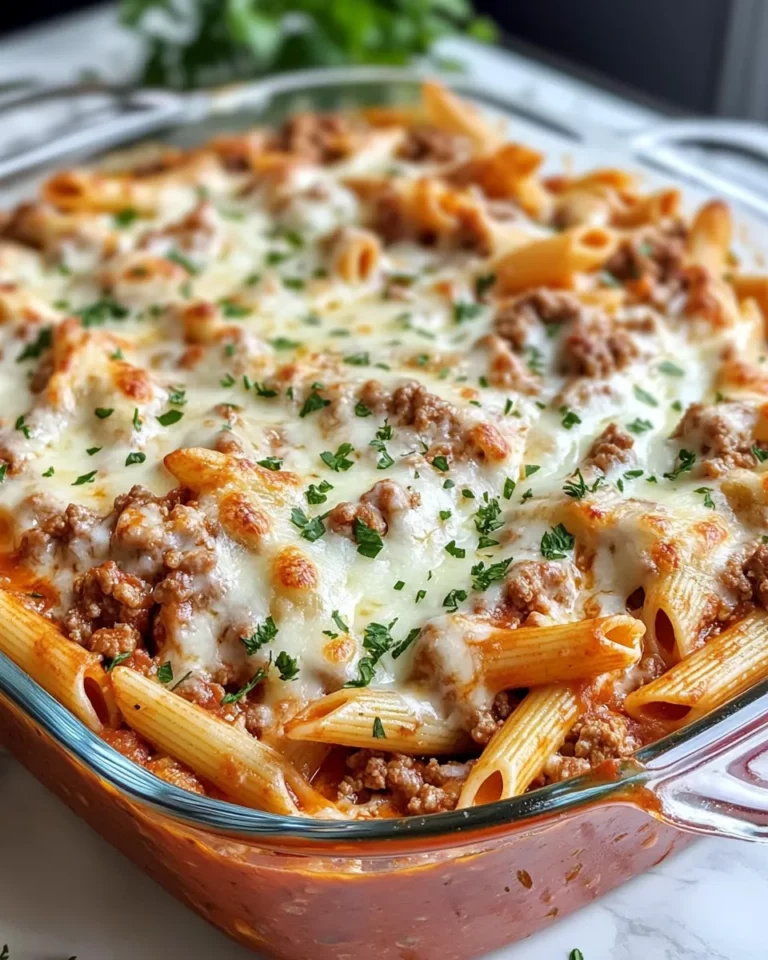 Homemade Hearty Meat Lovers Baked Pasta recipe photo