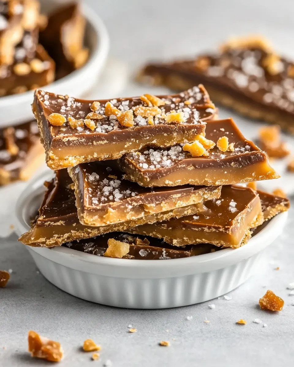 Easy Homemade Toffee Recipe photo
