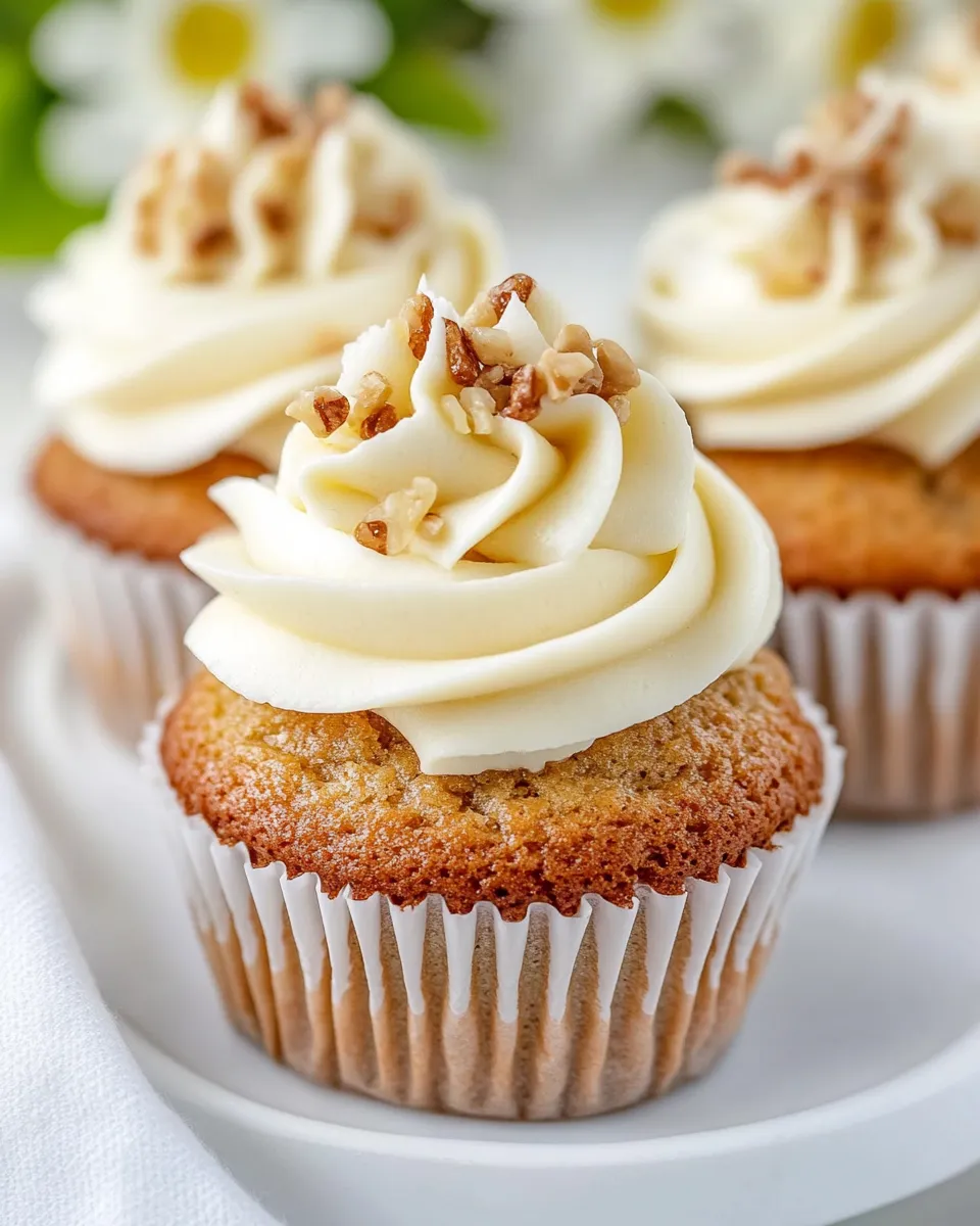 Homemade Hummingbird Cupcakes recipe photo
