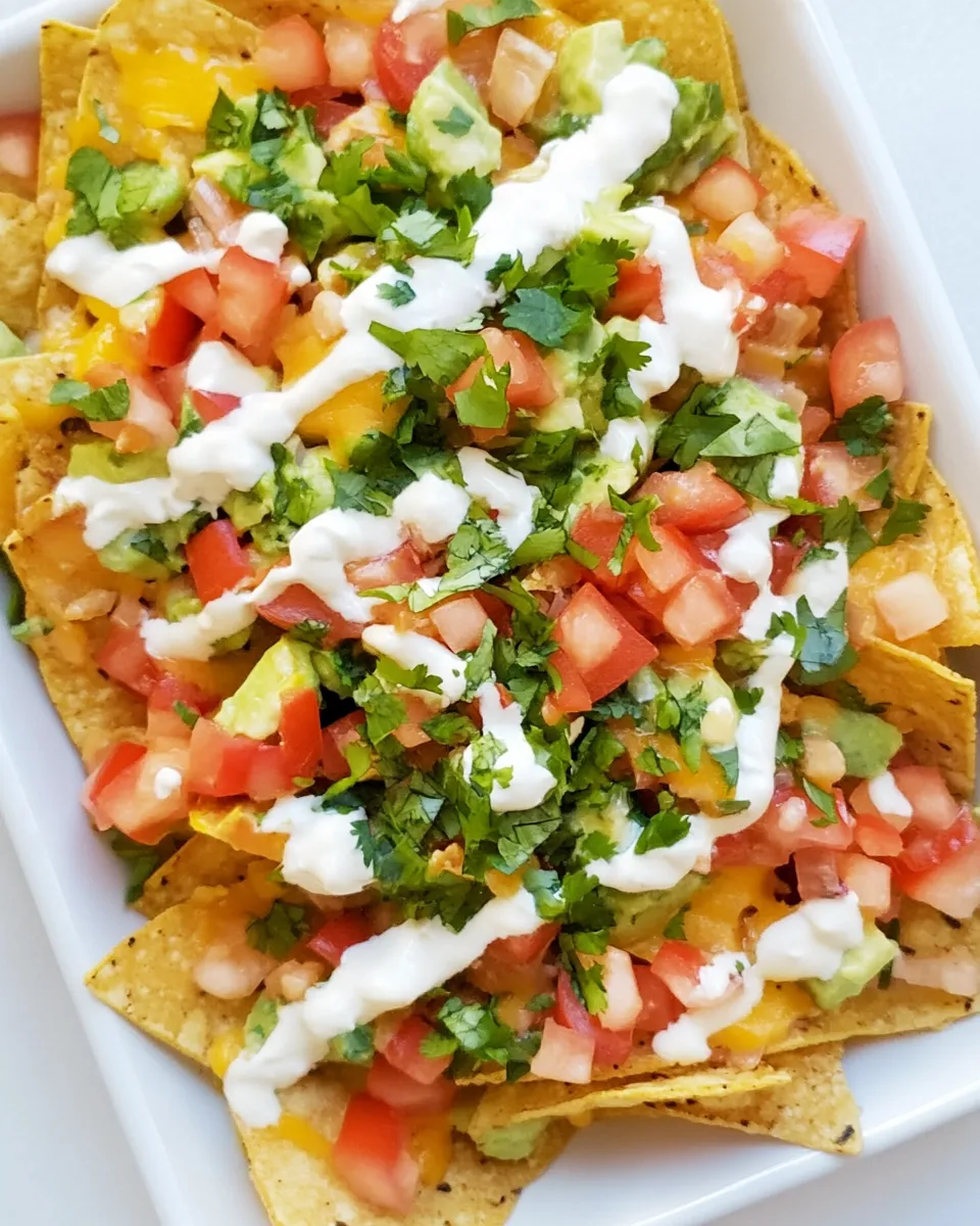 Delicious Keto Nachos plate image