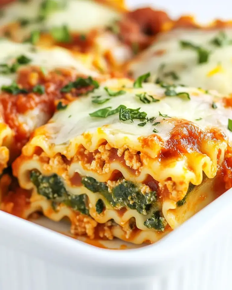 Homemade Lasagna Roll Ups recipe photo