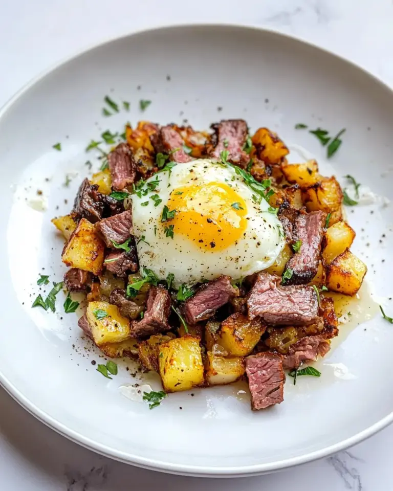 Homemade Leftover Prime Rib Hash recipe photo